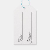 Eichhörnchen mit Tasse und Schnee „Stay Warm“  ギフトタグ (裏面)