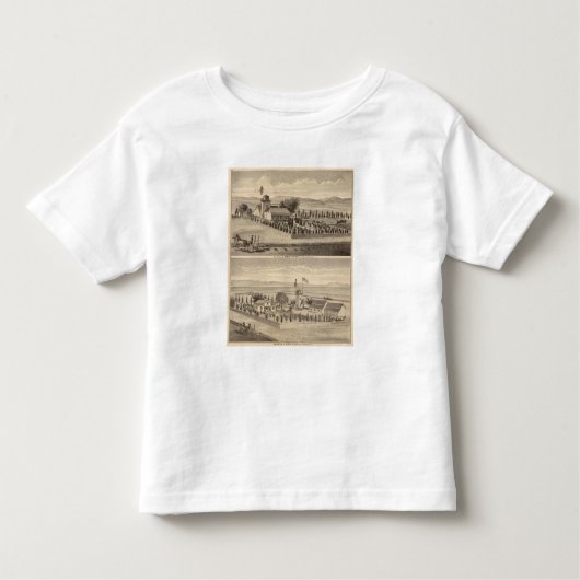 Eichlerのマイヤーの住宅 トドラーTシャツ (正面)