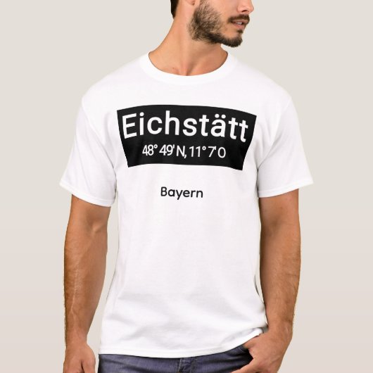 Eichstätt Bayern Tシャツ (正面)