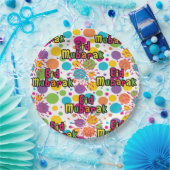 Eidのしぶきプレート9" ペーパープレート (パーティー)