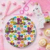 Eidのしぶきプレート9" ペーパープレート (パーティー)