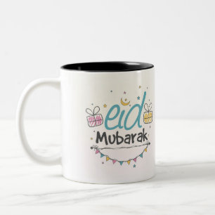eidのムバラクのマグ ツートーンマグカップ