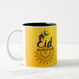 eidのムバラクのマグ ツートーンマグカップ