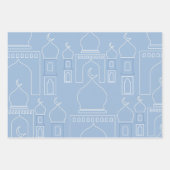 Eidカラフルモダンギフトラップ ラッピングペーパーシート (正面2)