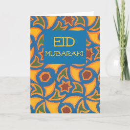 Eidカード-イスラム教のデザイン シーズンカード