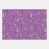 Eidギフトラッピング紙シート、19インチx 29インチ、セット3 ラッピングペーパーシート (正面2)