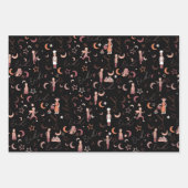 Eidギフトラッピング紙シート, 19" x 29", 3セット ラッピングペーパーシート (正面3)