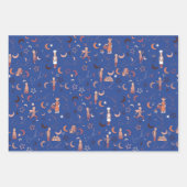 Eidギフトラッピング紙シート, 19" x 29", 3セット ラッピングペーパーシート (正面)