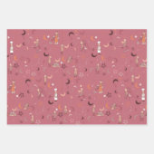 Eidギフトラッピング紙シート, 19" x 29", 3セット ラッピングペーパーシート (正面3)