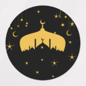 Eidスタンプ ラベル (デザイン2)