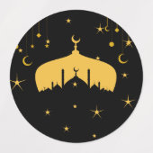 Eidスタンプ ラベル (デザイン1)