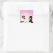 Eidステッカーラベル(GIRLS) スクエアシール (バッグ)