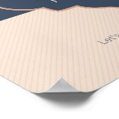 Eidテーマソーシャルポストカード ポスター (角)