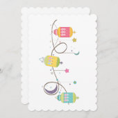 Eidフラットグリーティングカード 招待状 (正面/裏面)