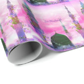 Eidムバラクのおとぎ話のテーマの包装紙 ラッピングペーパー (ロールコーナー)