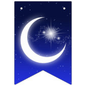 Eidムバラクの挨拶-パーティーの旗布の旗 バンティングフラッグ (第1の旗)