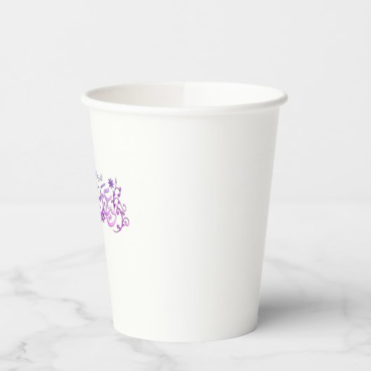 EIDムバラクの挨拶   紙コップ (左)