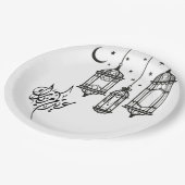 Eidムバラクの紙皿 ペーパープレート (アングル)