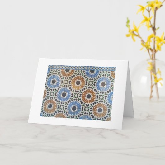 Eidムバラクカード カード (黄色い花)