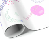 EIDムバラク/ハッピーEIDラッピング紙  ラッピングペーパー (ロールコーナー)