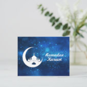 Eidムバラク/ラマダーンの挨拶はカスタマイズ シーズンポストカード (スタンド正面)