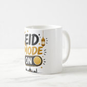 Eidモードオン マグカップ | 楽しいモダンEid al Adha (正面右)