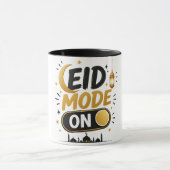 Eidモードオン マグカップ | 楽しいモダンEid al Adha (中央)