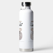 Eid Adha Mubarak Arabic Calligraphy Wall Art ウォーターボトル (右面)