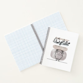 Eid Adha Mubarak Arabic Calligraphy Wall Art  ノートブック