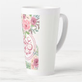 EID AL ADHA ARABIC GREETING MUG カフェラテマグ (右アングル)