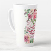 EID AL ADHA ARABIC GREETING MUG カフェラテマグ (左アングル)