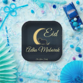 Eid  Al Adha Dark Blue Sheep Dinner  ペーパープレート (パーティー)