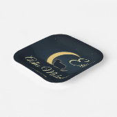 Eid  Al Adha Dark Blue Sheep Dinner  ペーパープレート (傾斜あり)