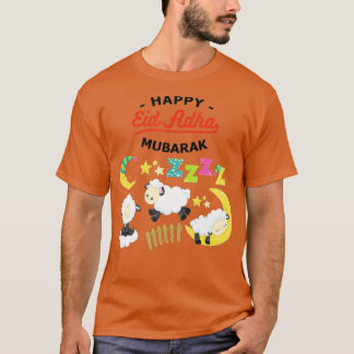 Eid Al Adha Eid Mubarak Happy Eid Day Muslim Tシャツ