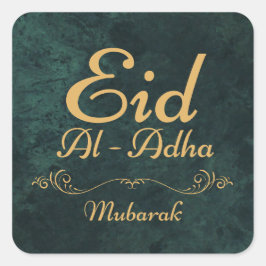 EID AL ADHA MUBARAK 2025 スクエアシール