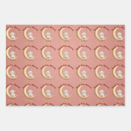 Eid Al-Adha Mubarak Pink ラッピングペーパーシート
