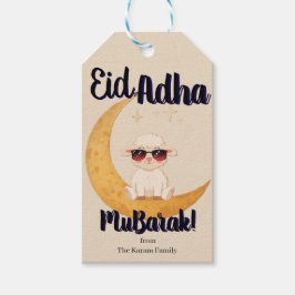 Eid Al Adha Personalized Eid Mubarak Muslim Gift  ギフトタグ