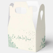 Eid  Al Adha Sage Green Dinner  フェイバーボックス (見開き)