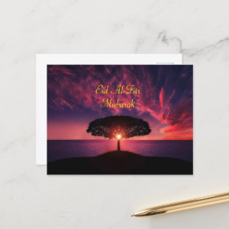 EID Al-Fitrグリーティングカード ポストカード