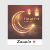 Eid Al-Fitr Mubarak シール (シート)