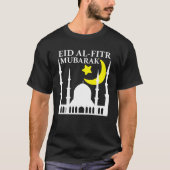 Eid Al Fitr Mubarak 2023 Happy Eid For Muslim Eid  Tシャツ (正面)