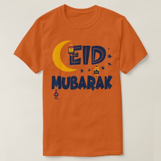 Eid alAdha 2023 Happy Eid Mubarak Adha Eid Muslim Tシャツ (デザイン正面)