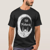 Eid Alfitr Mubarak Kareem Karim Celebration mosque Tシャツ (正面)