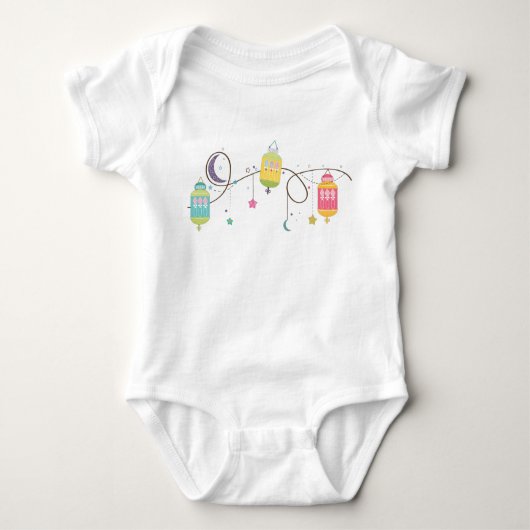 Eid Baby Bodysuit ベビーボディスーツ (正面)