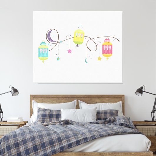 Eid Canvas Print キャンバスプリント (インサイチュ (寝室))