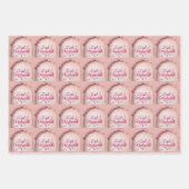 Eid Gift Wrapping Paper EID Mubarak Gift Paper  ラッピングペーパーシート (正面)