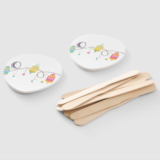 Eid Hand Fans ハンドファン (組立なし)