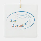 Eid、Joyのらせん状 セラミックオーナメント (裏面)