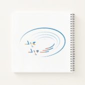 Eid、Joyのらせん状 ノートブック (裏面)