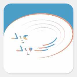 Eid、Joyのらせん状(枠) スクエアシール